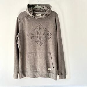 Jack & Jones Graphic Logo Zip Hoodie XL